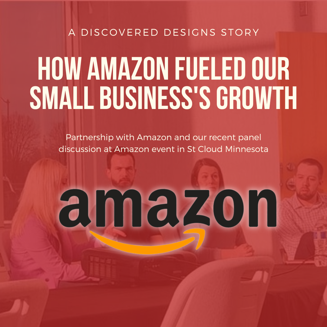 How Amazon Fueled Our Small Business's Growth: A Discovered Designs Story