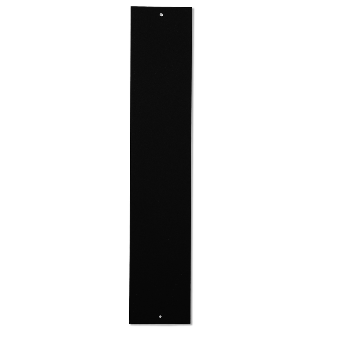 Customized Address Sign Mailbox Numbers - Fits on 4x4 Post (Black)