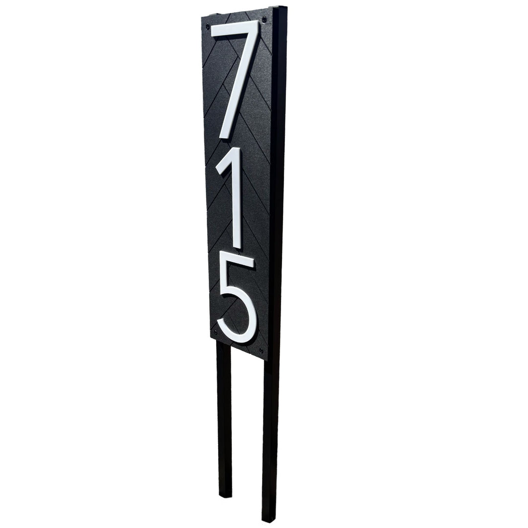 Customized Premium Large Stake Sign (Black)