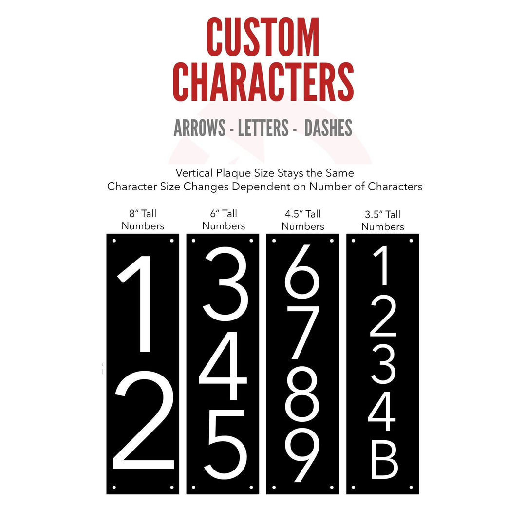 Customized Premium Large Stake Sign (Black)