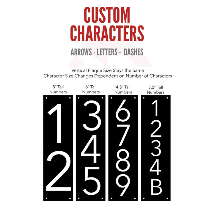Customized Premium Large Stake Sign (Black)