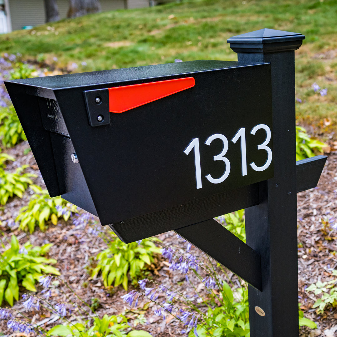 3D Acrylic Mailbox Numbers (2 inch - 3 inch - 4 inch)